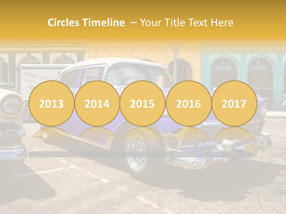 Road Communism Holiday PowerPoint Template