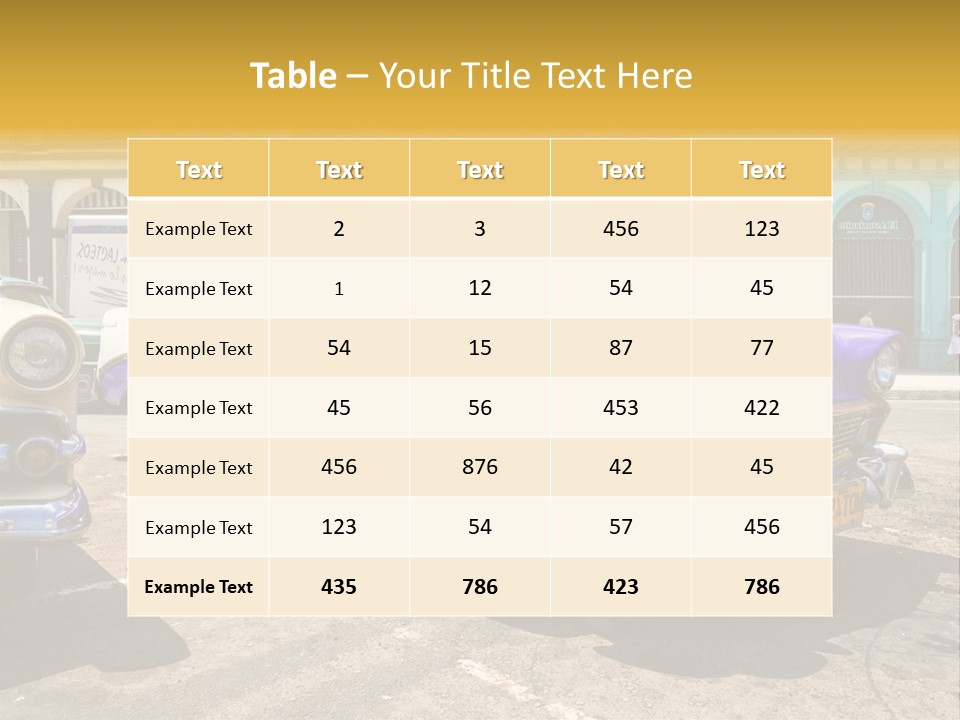 Road Communism Holiday PowerPoint Template