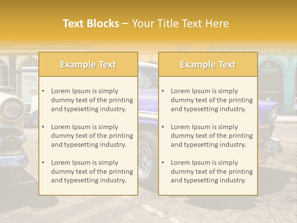 Road Communism Holiday PowerPoint Template