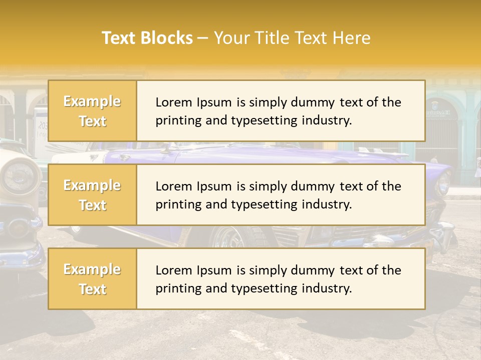 Road Communism Holiday PowerPoint Template