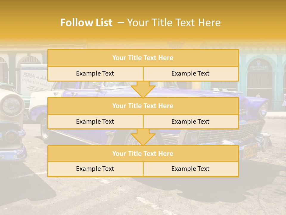 Road Communism Holiday PowerPoint Template