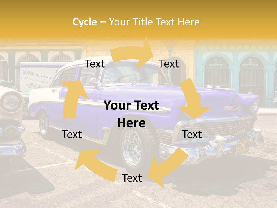 Road Communism Holiday PowerPoint Template