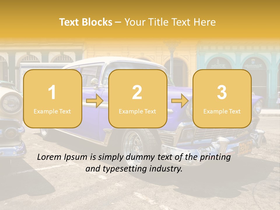 Road Communism Holiday PowerPoint Template