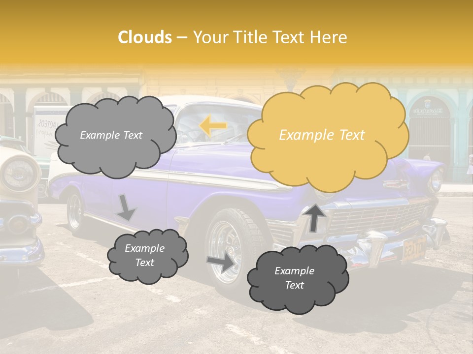 Road Communism Holiday PowerPoint Template