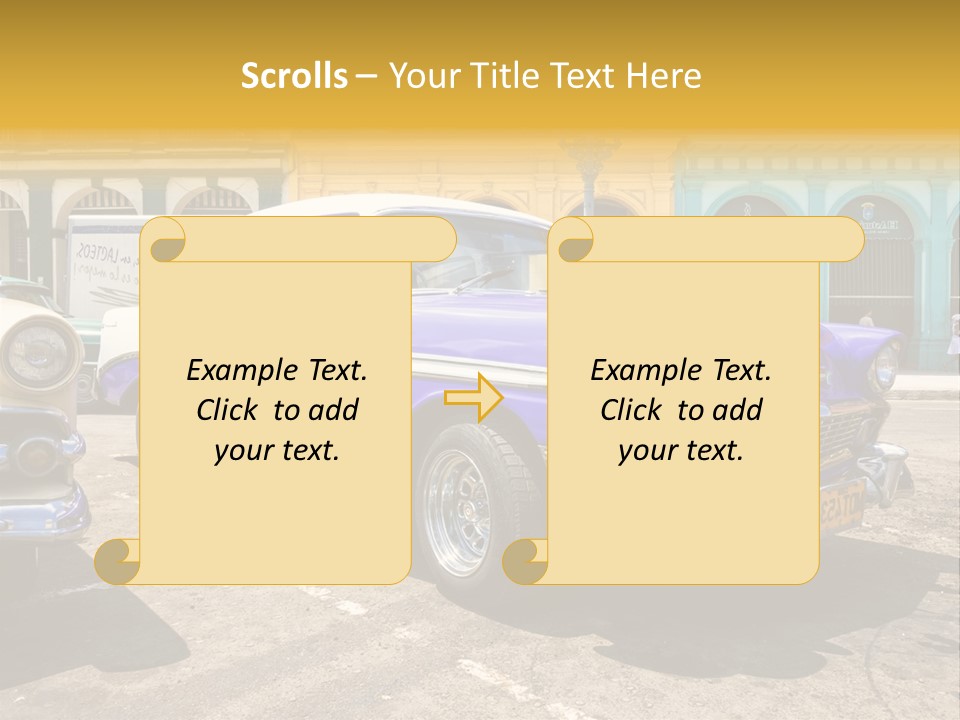 Road Communism Holiday PowerPoint Template