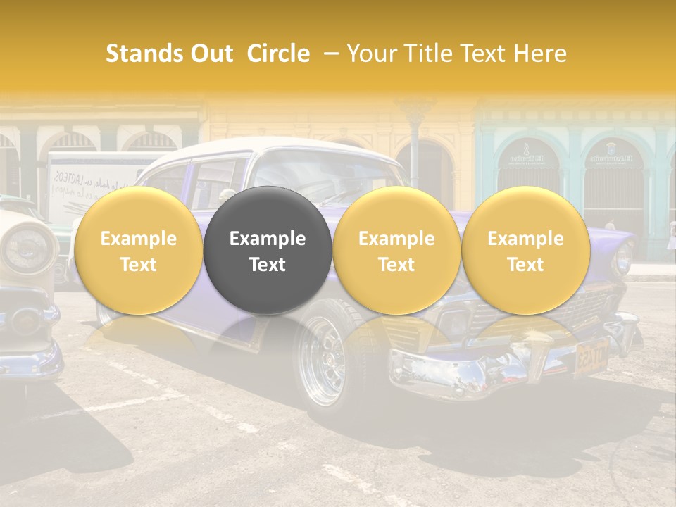 Road Communism Holiday PowerPoint Template