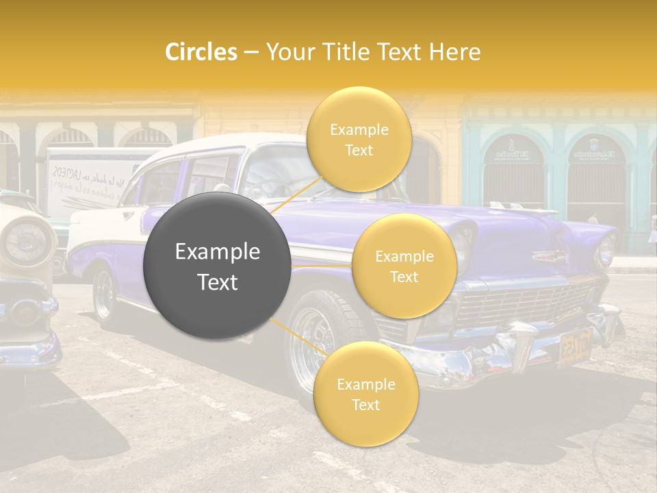 Road Communism Holiday PowerPoint Template