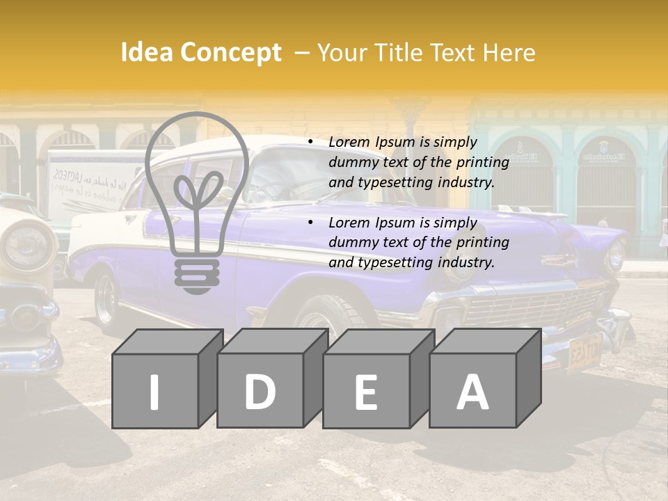 Road Communism Holiday PowerPoint Template