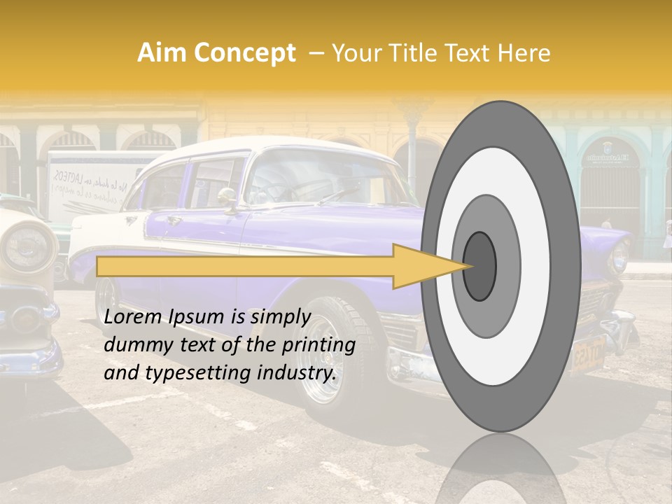 Road Communism Holiday PowerPoint Template