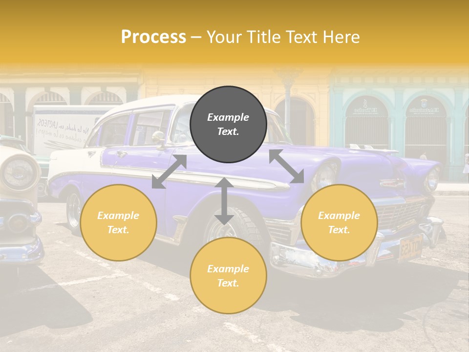 Road Communism Holiday PowerPoint Template