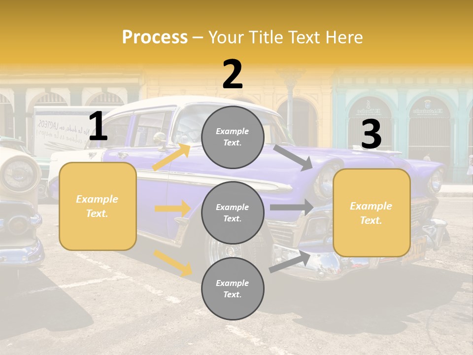 Road Communism Holiday PowerPoint Template