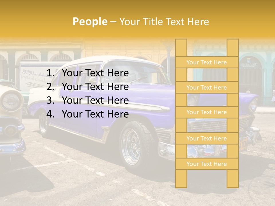 Road Communism Holiday PowerPoint Template