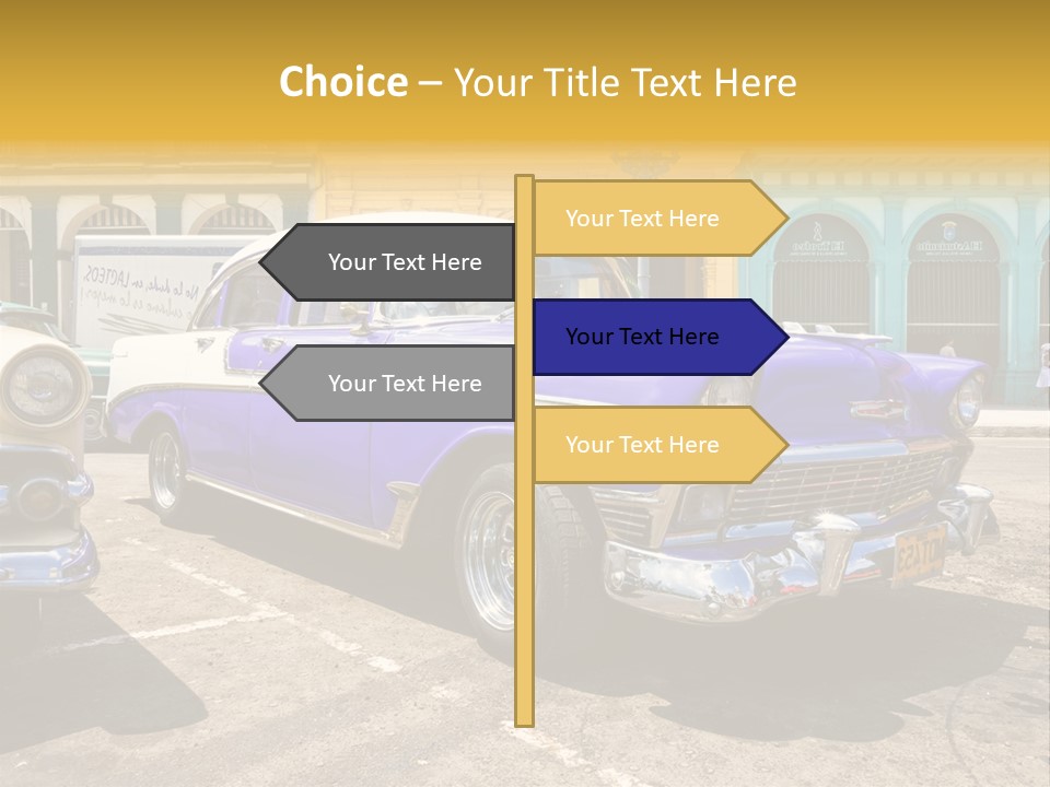 Road Communism Holiday PowerPoint Template