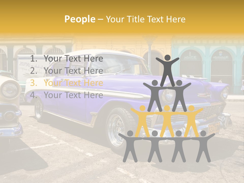 Road Communism Holiday PowerPoint Template