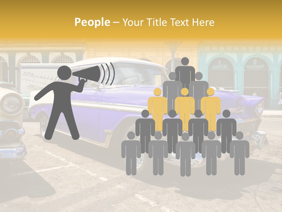 Road Communism Holiday PowerPoint Template