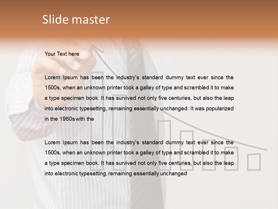 Hand Corporate Banking PowerPoint Template