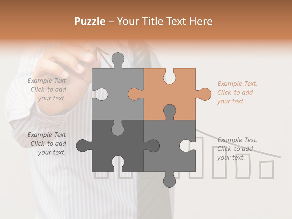 Hand Corporate Banking PowerPoint Template