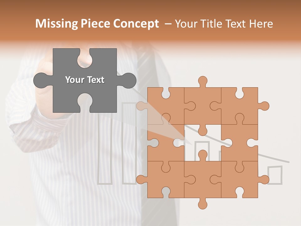 Hand Corporate Banking PowerPoint Template