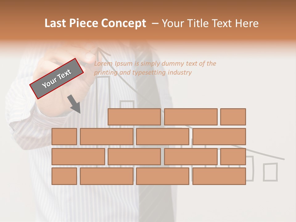 Hand Corporate Banking PowerPoint Template