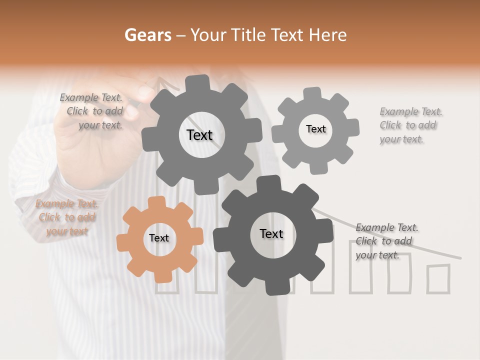 Hand Corporate Banking PowerPoint Template