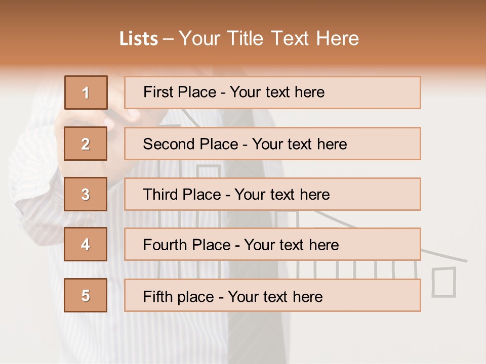 Hand Corporate Banking PowerPoint Template