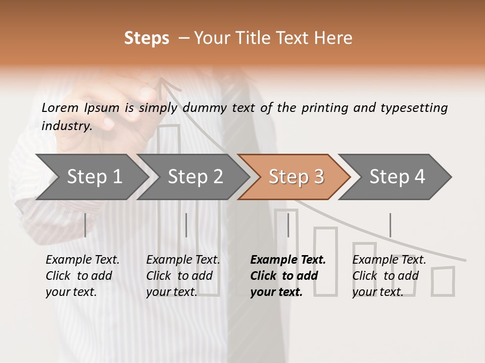 Hand Corporate Banking PowerPoint Template