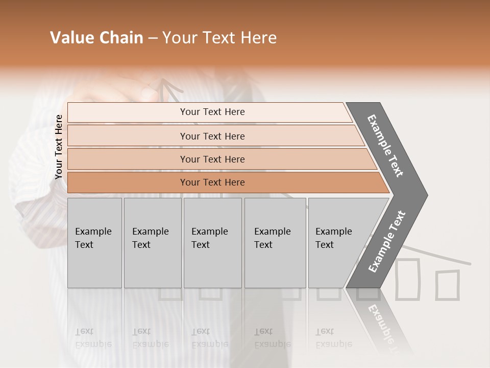 Hand Corporate Banking PowerPoint Template