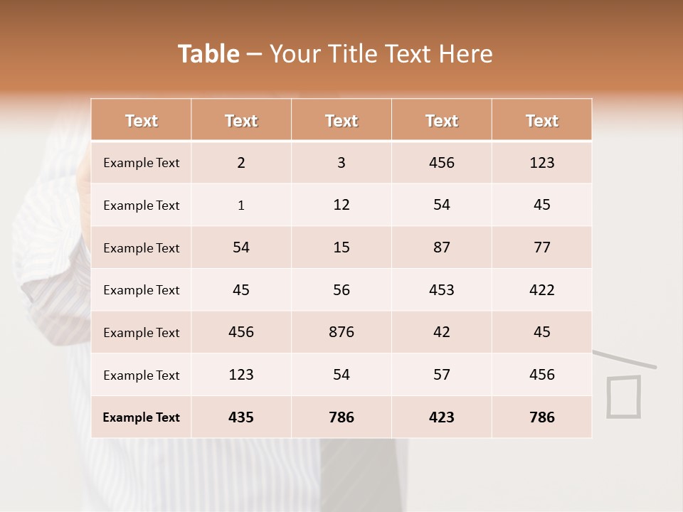 Hand Corporate Banking PowerPoint Template
