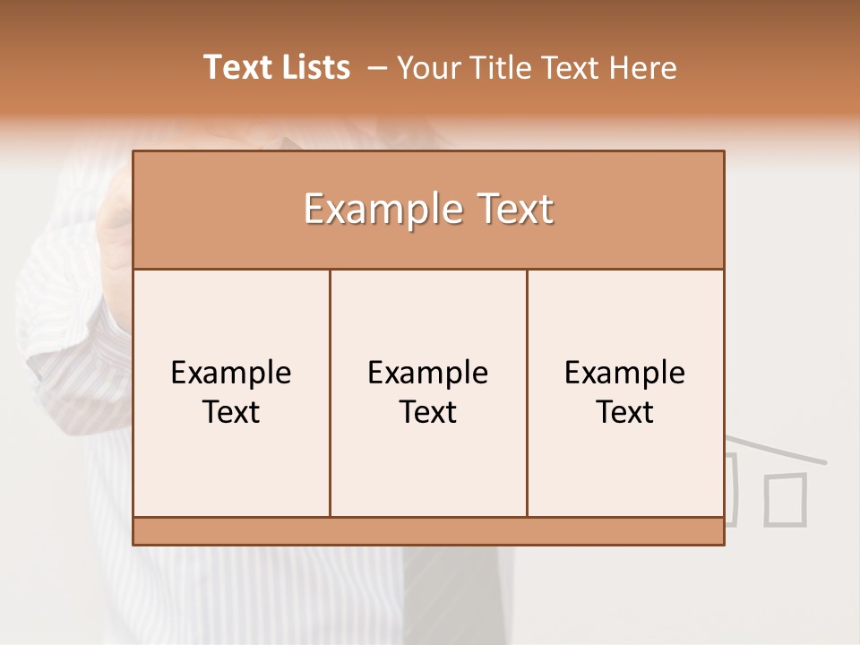 Hand Corporate Banking PowerPoint Template