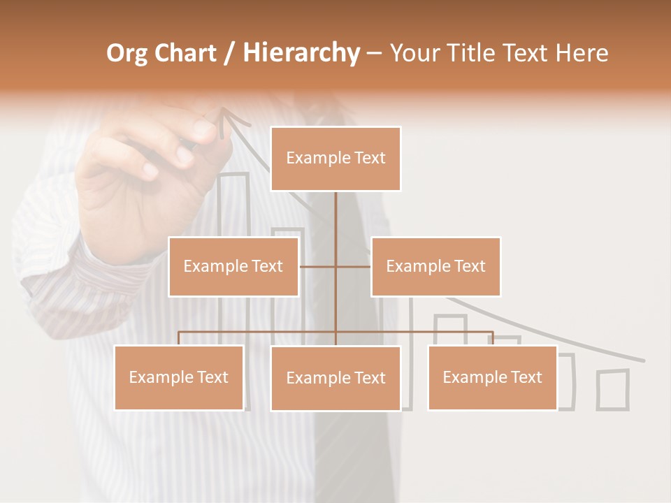 Hand Corporate Banking PowerPoint Template