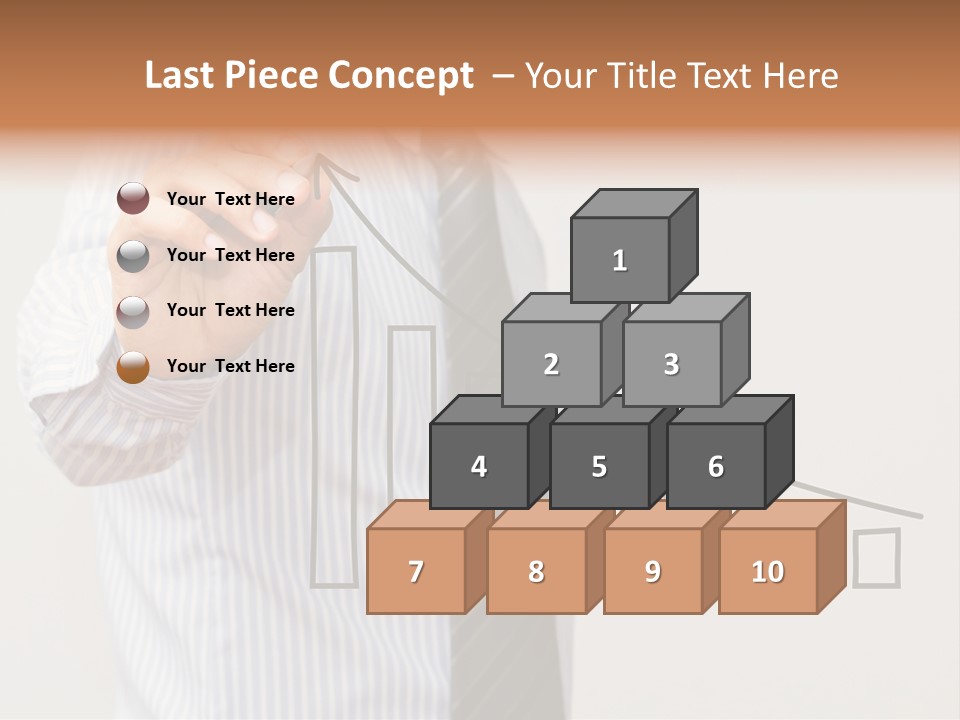 Hand Corporate Banking PowerPoint Template