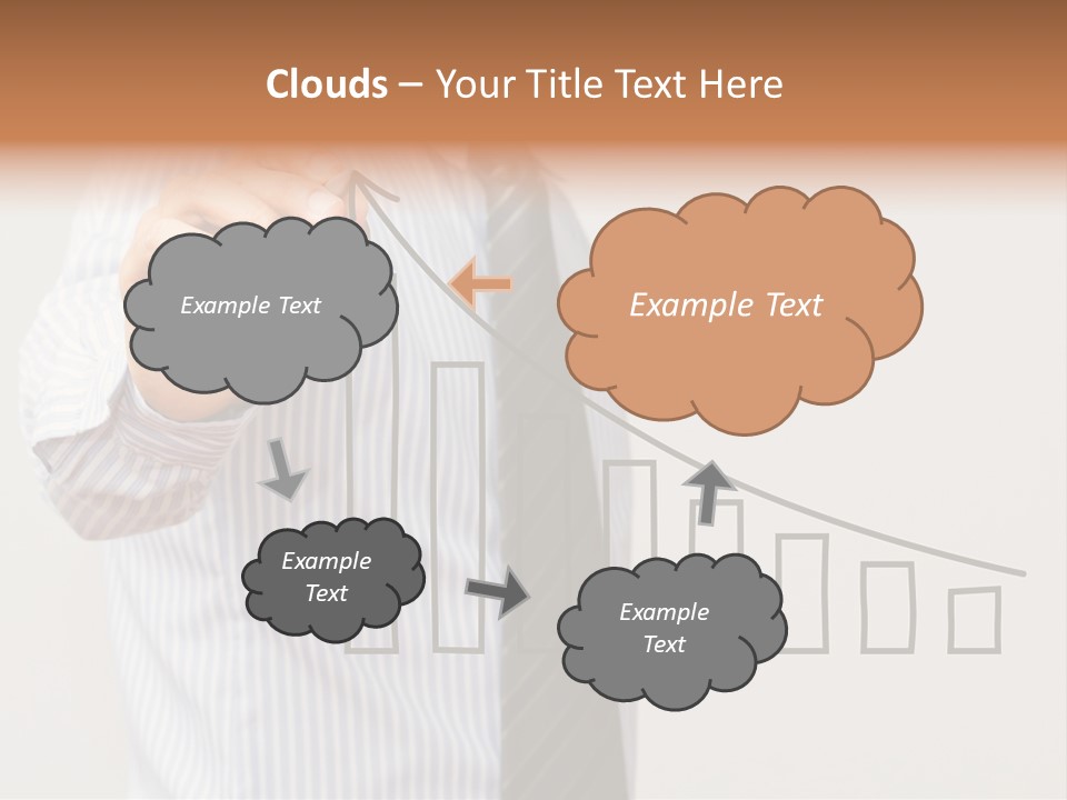 Hand Corporate Banking PowerPoint Template