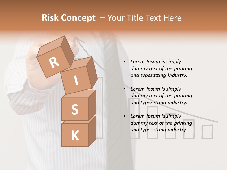 Hand Corporate Banking PowerPoint Template
