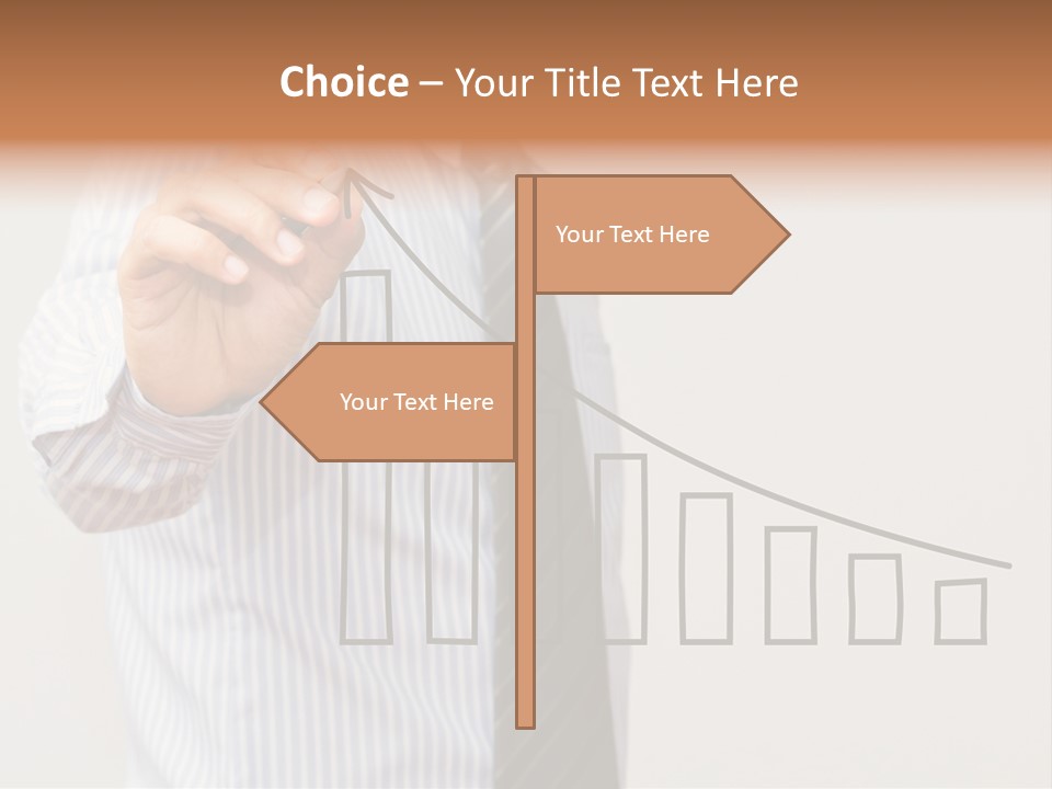 Hand Corporate Banking PowerPoint Template