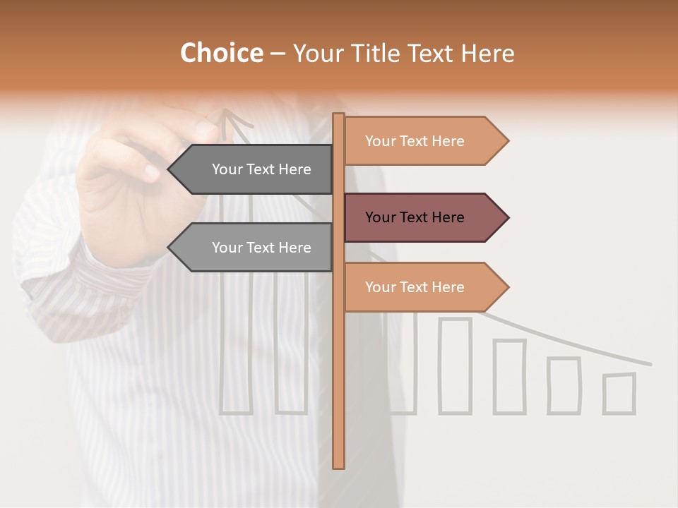 Hand Corporate Banking PowerPoint Template