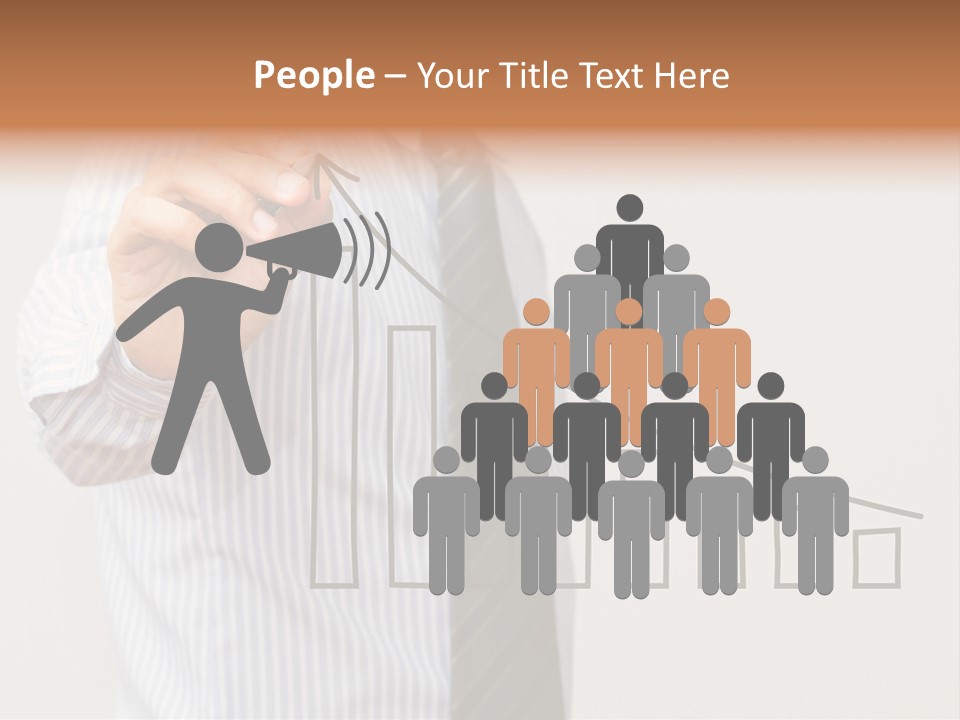 Hand Corporate Banking PowerPoint Template