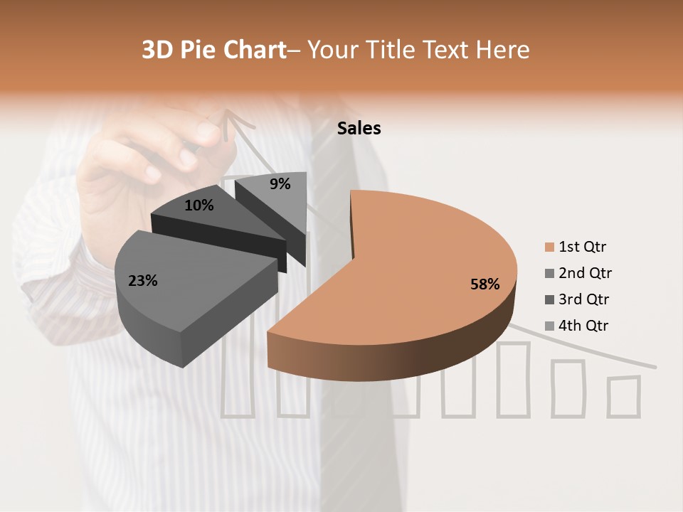 Hand Corporate Banking PowerPoint Template