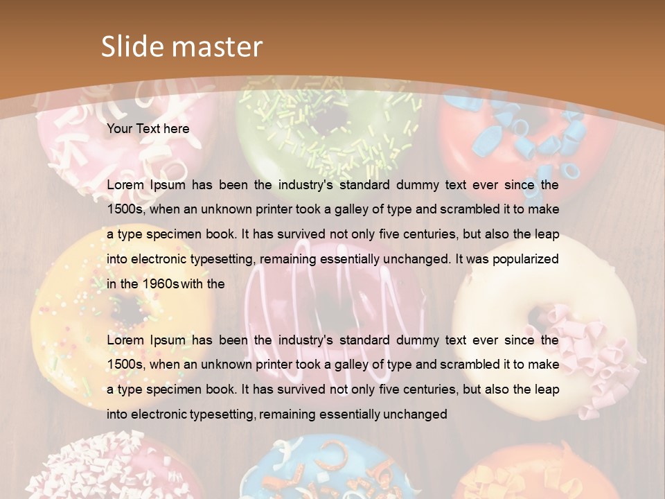 Face Attractive Fashion PowerPoint Template