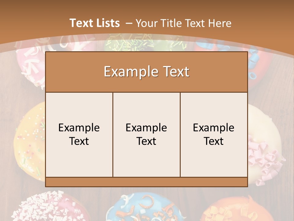 Face Attractive Fashion PowerPoint Template