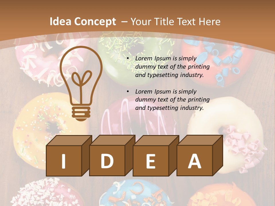 Face Attractive Fashion PowerPoint Template