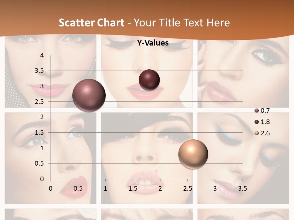 Face Attractive Fashion PowerPoint Template