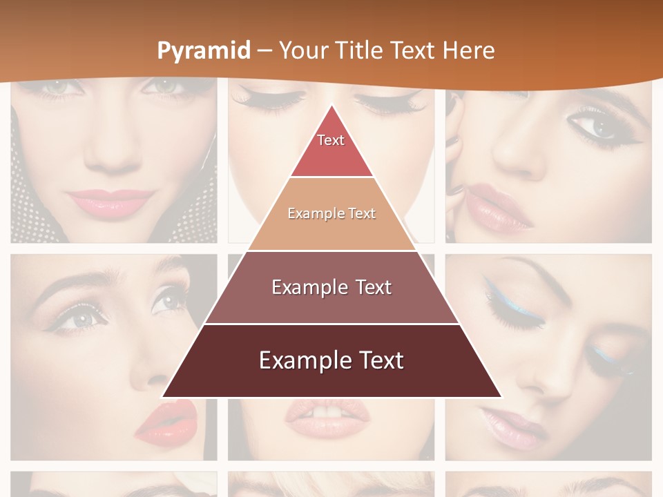 Face Attractive Fashion PowerPoint Template