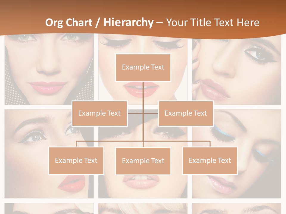 Face Attractive Fashion PowerPoint Template