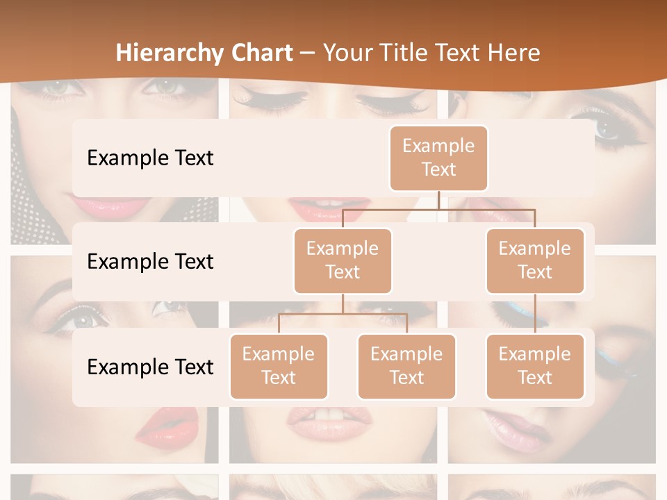 Face Attractive Fashion PowerPoint Template