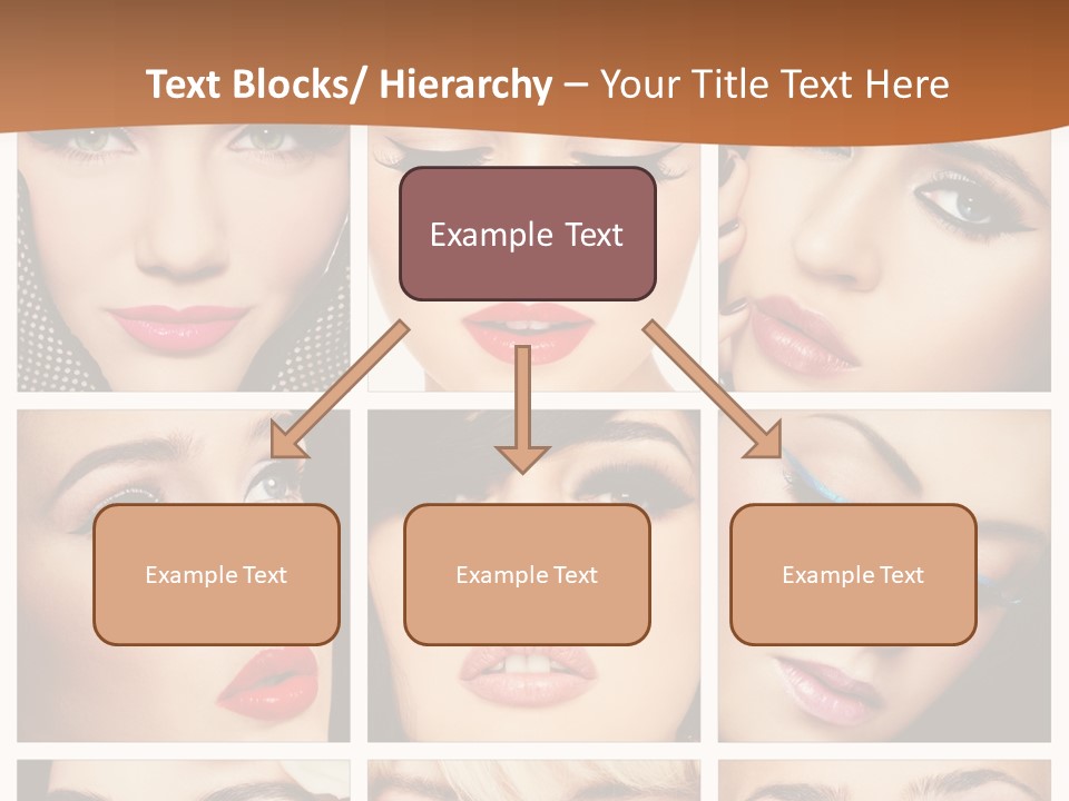 Face Attractive Fashion PowerPoint Template