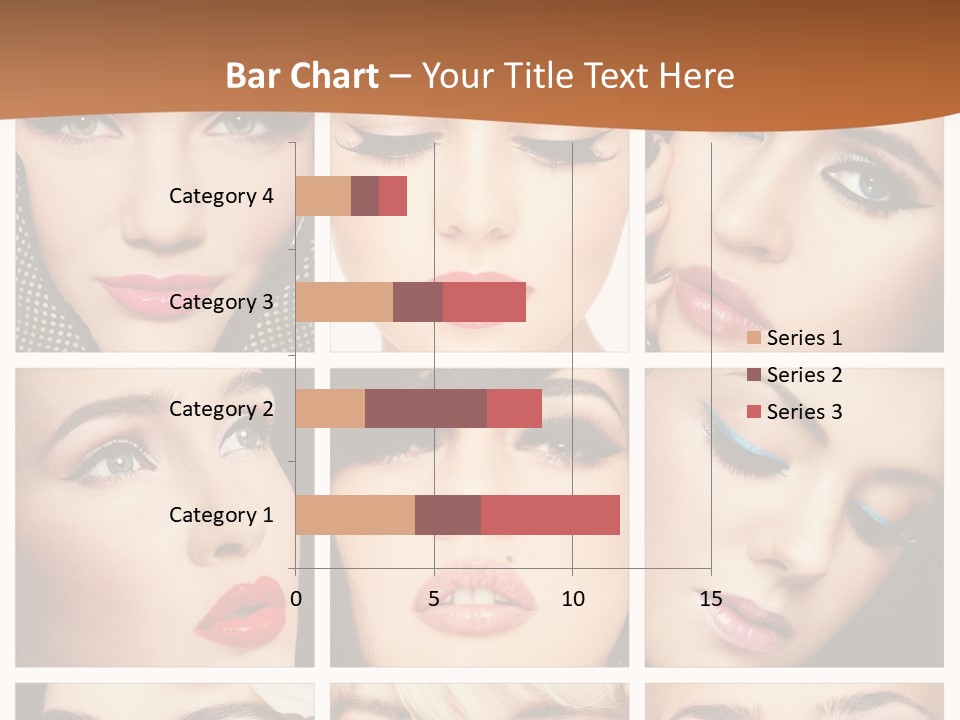 Face Attractive Fashion PowerPoint Template