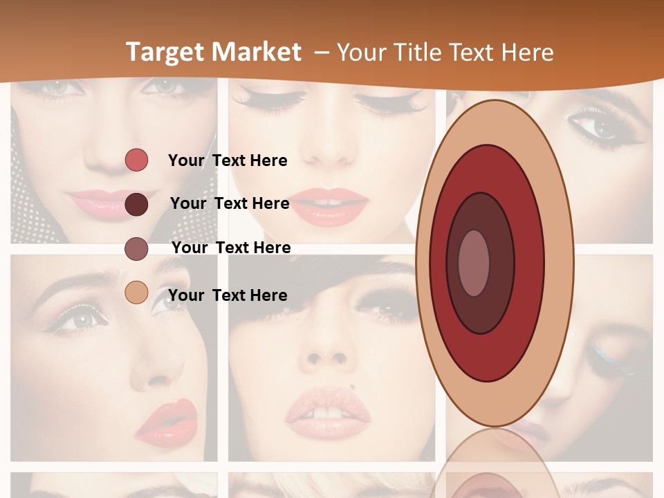 Face Attractive Fashion PowerPoint Template