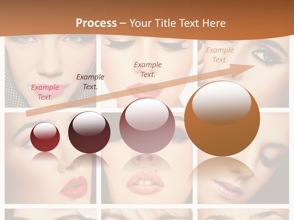 Face Attractive Fashion PowerPoint Template