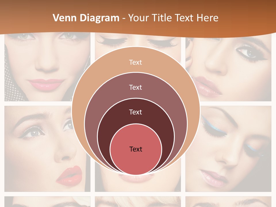 Face Attractive Fashion PowerPoint Template