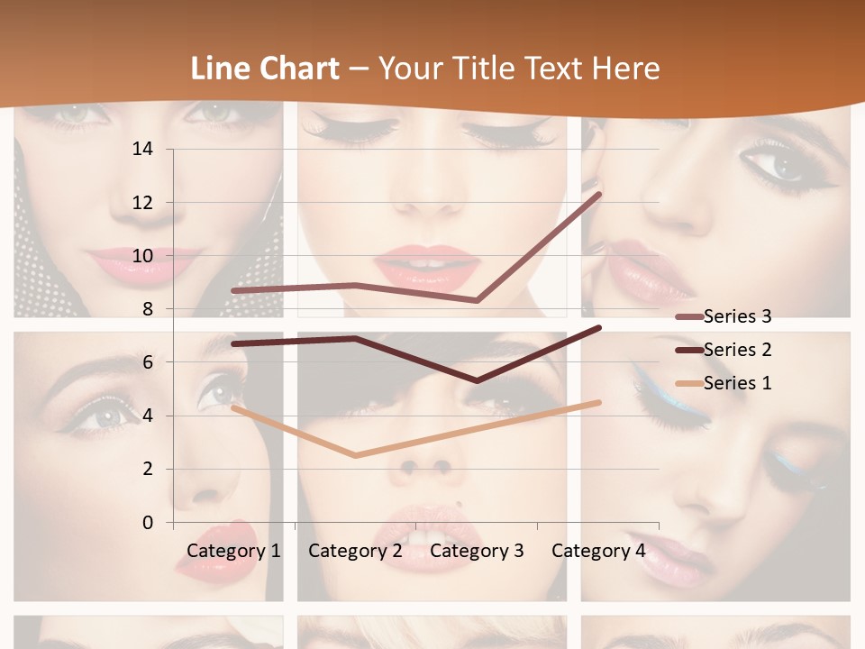 Face Attractive Fashion PowerPoint Template